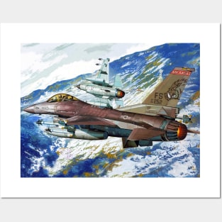 F-16C Fighting Falcon Posters and Art